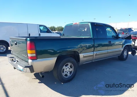2001 Chevrolet Silverado 1500 Ls из США, поврежденный, VIN 2GCEC19T511363934